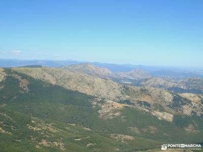 Refugio y vuelta al Pico de la Najarra; donde nace el tajo mochilas grandes parques naturales asturi